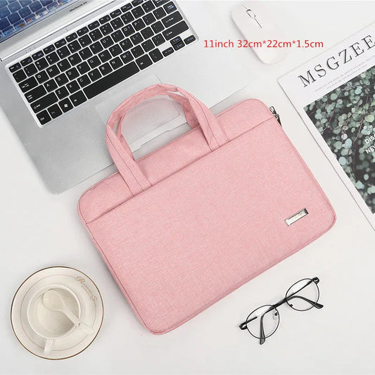 Men's Women's Laptop Bag Briefcases Shockproof Waterproof Tote Office Travel