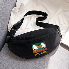 Outdoor Sports Chest Bag Cartoon Printing Waist Bags