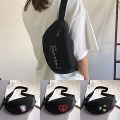 Footprint Chest Bag for Running, Cycling - Men's and Women's