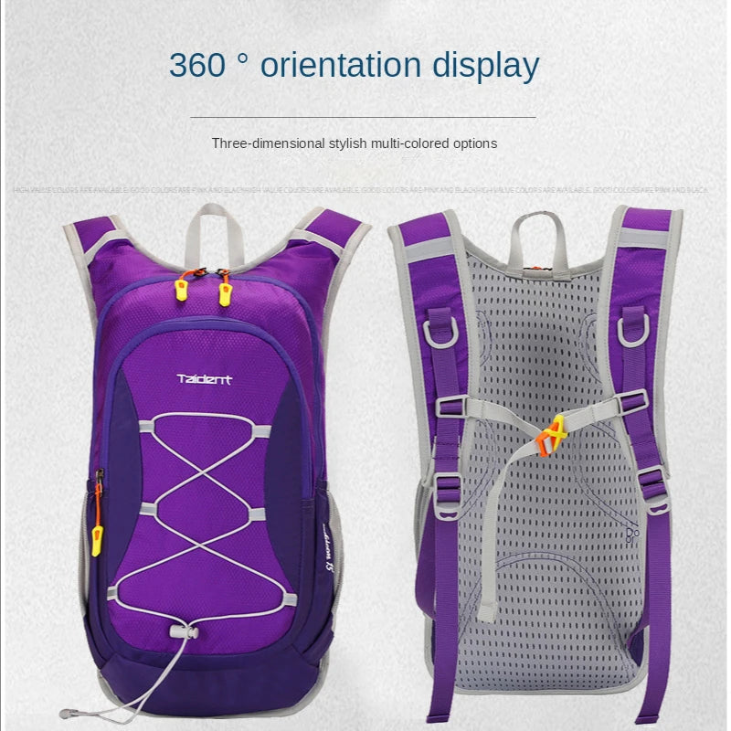 Waterproof Outdoor Nylon Sports Backpack for Hiking Riding Mountaineering