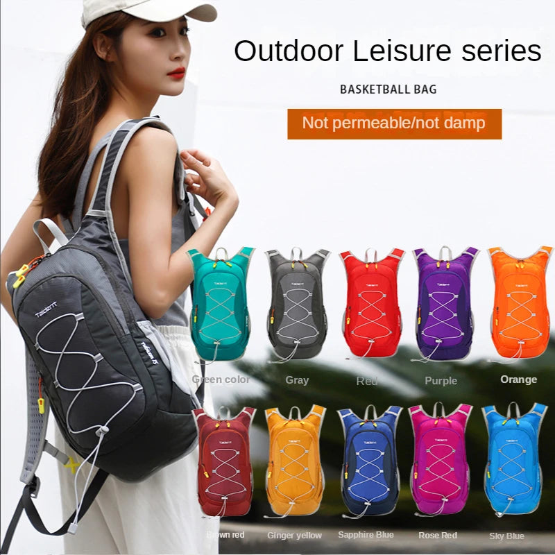 Waterproof Outdoor Nylon Sports Backpack for Hiking Riding Mountaineering