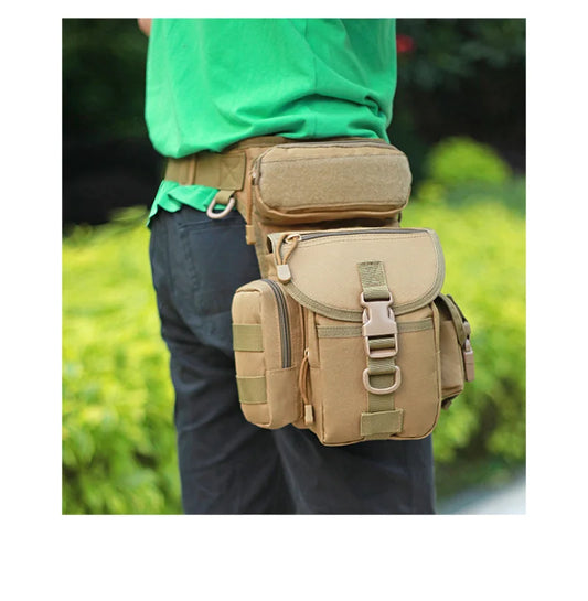 Men's Waterproof Camouflage Leg Bag