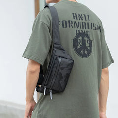 Men's Casual Chest Bag Shoulder Satchel Sports Small Bag