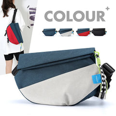 Men's Motorcycle Shoulder Messenger Bag - Sports Student Chest
