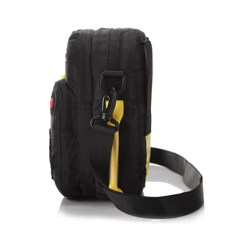 Men's Single Shoulder Bag Waterproof Messenger Business Wallet