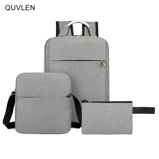Men's USB Charging Waterproof Business Laptop Backpack