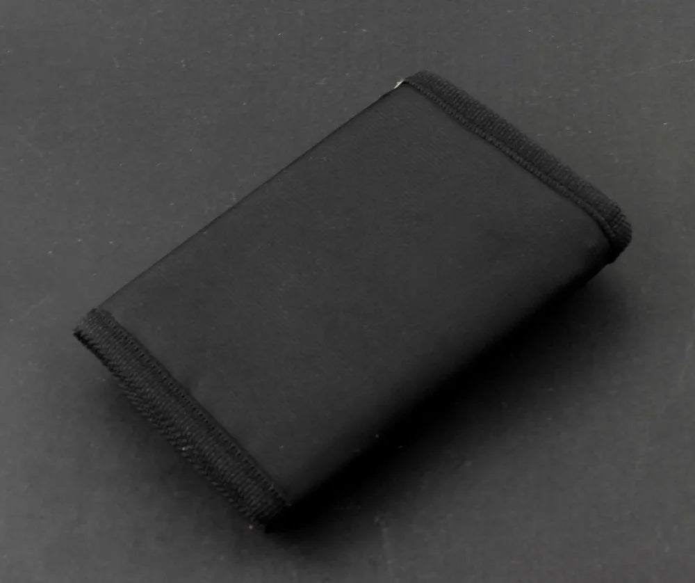 Biker Punk Canvas Trifold Wallet with Chain
