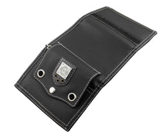 Men Boys Biker Canvas Trifold Wallet Purse with Chain