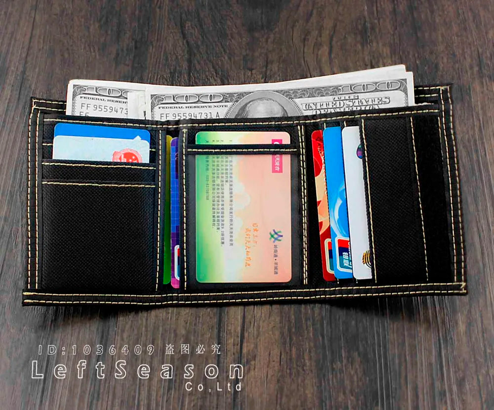 Casual Skull Wallet with Jeans Chain for Men Boys