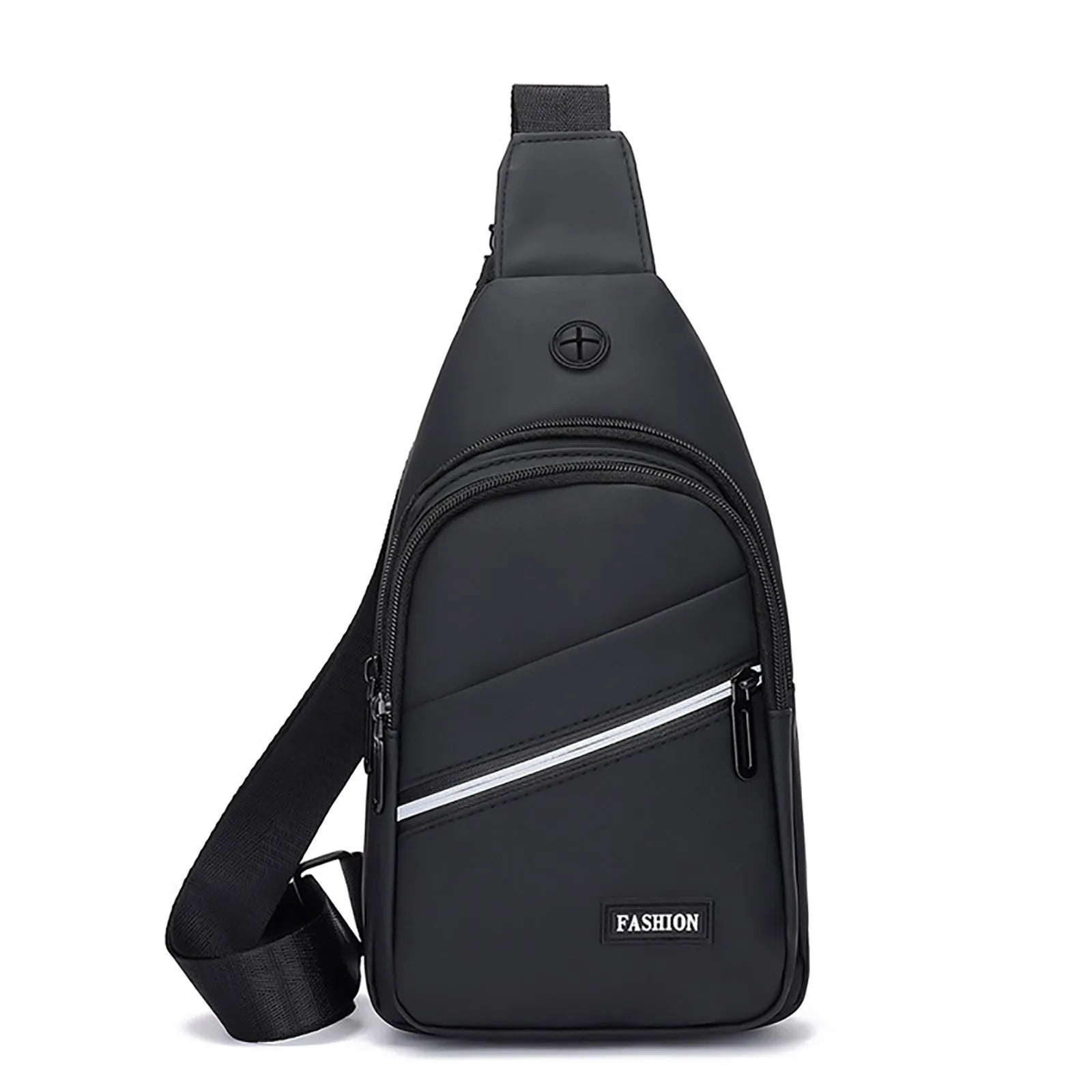 Men's One Shoulder Bag Business Waterproof Chest Bag