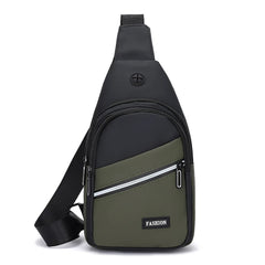 Men's One Shoulder Bag Business Waterproof Chest Bag