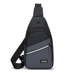 Men's One Shoulder Bag Business Waterproof Chest Bag