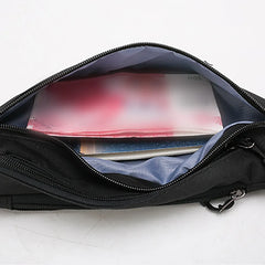 Leather Waist Pack Sport Single Shoulder Bag