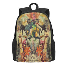Meowosaurus Backpacks Harajuku Style Unisex Bags