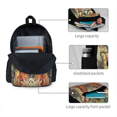 Meowosaurus Backpacks Harajuku Style Unisex Bags
