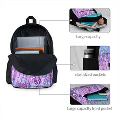 Mermaid Scales Unicorn Girls Backpacks Bags Travel Child Girls