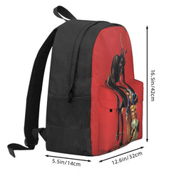 Krampus Christmas Backpack Unisex School Bag