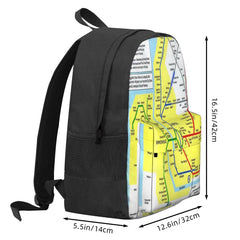 Merseyrail City Lines Map Backpacks Men's Backpacks Bags For Women Bags Men Hand