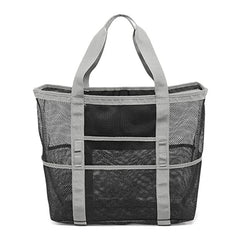 Portable Mesh Beach Storage Bag for Women