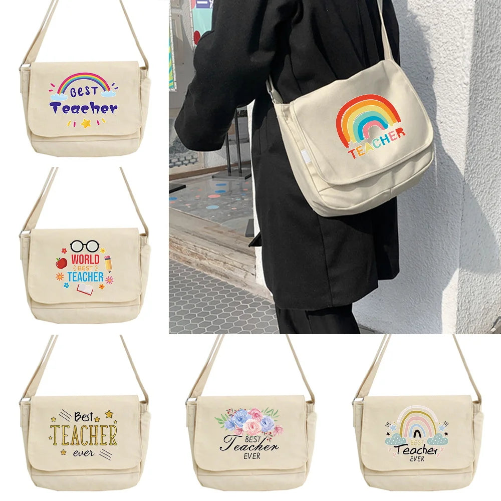 Japanese Versatile Messenger Bag Young Students Lazy Style Portable Bag