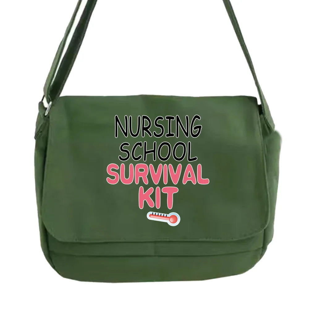 Japanese College Student Messenger Bag