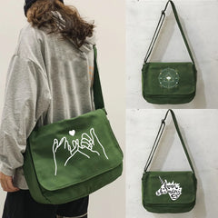 Messenger Bag Currency Multi-function Student Leisure Portable One-shoulder Bags