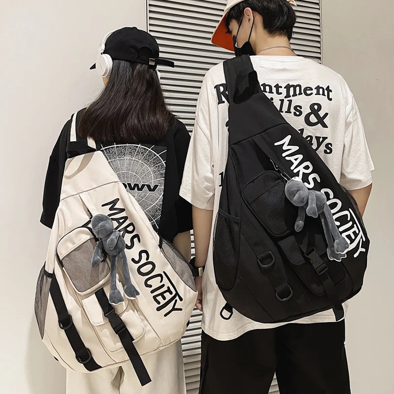 Student Messenger Bag Large-capacity Shoulder Bag
