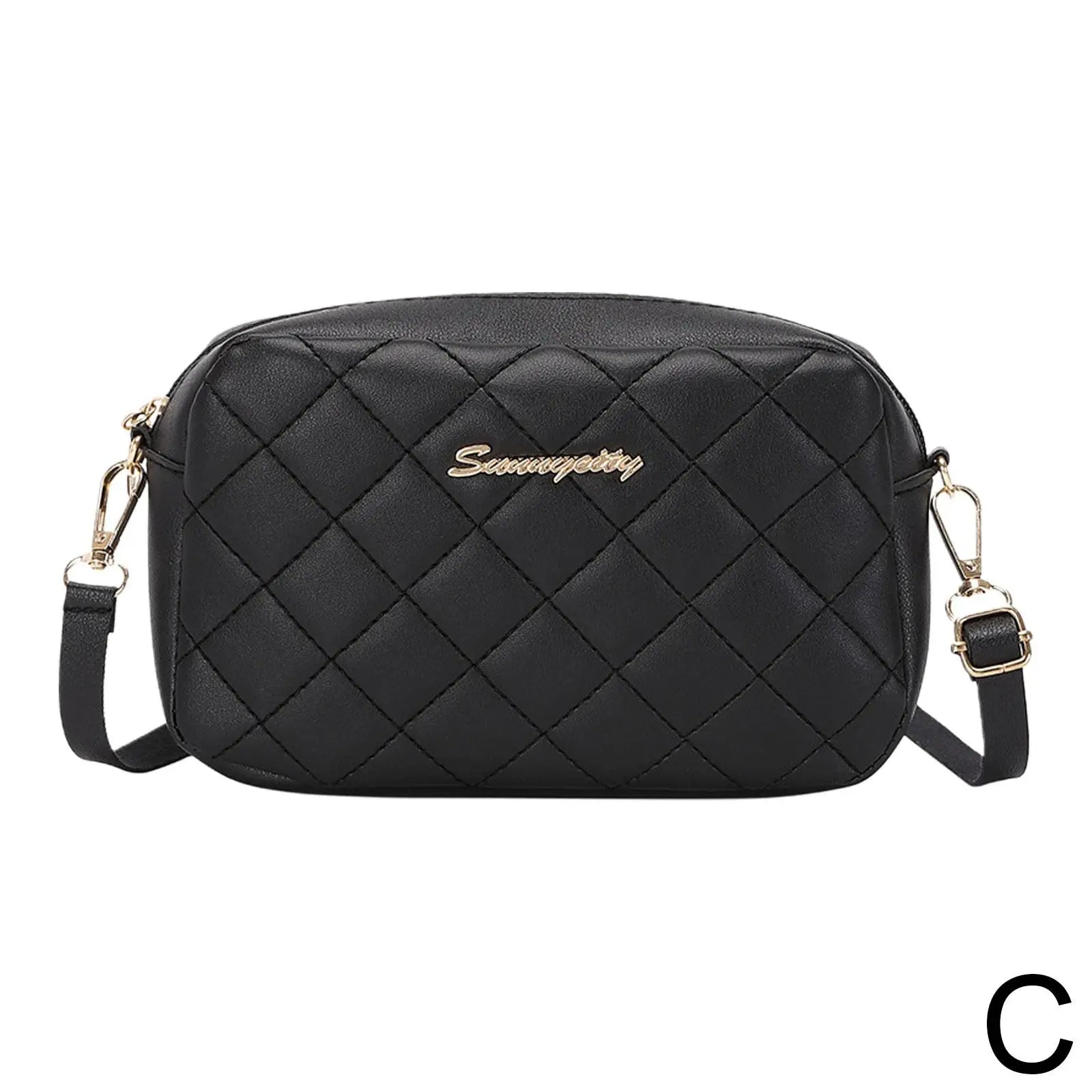Embroidered Crossbody Bag for Women Camera Shoulder Handbag