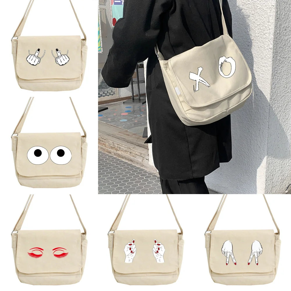 Japanese Multi-function Messenger Bag Harajuku College Style Portable