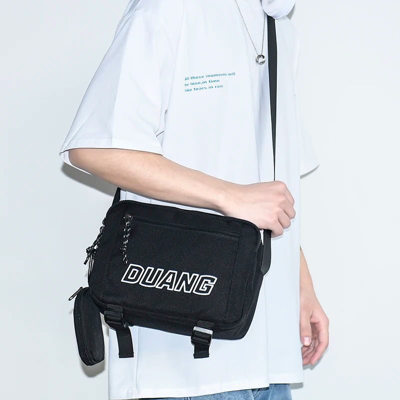 Men's Tooling Style Sports Shoulder Bag Messenger Bag