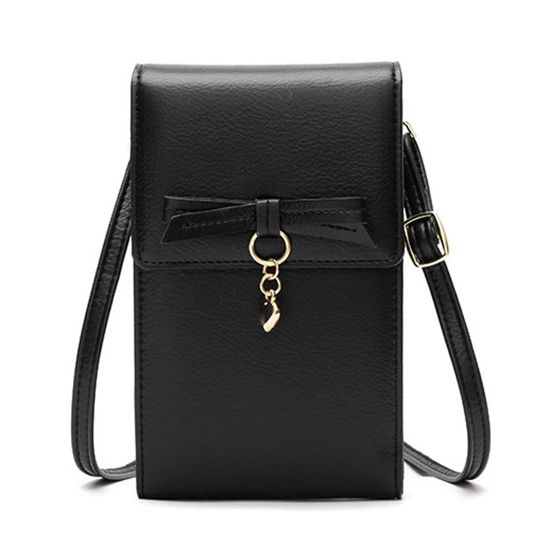 Crossbody Wallet Shoulder Bag for Women PU Small Square Bag Gift