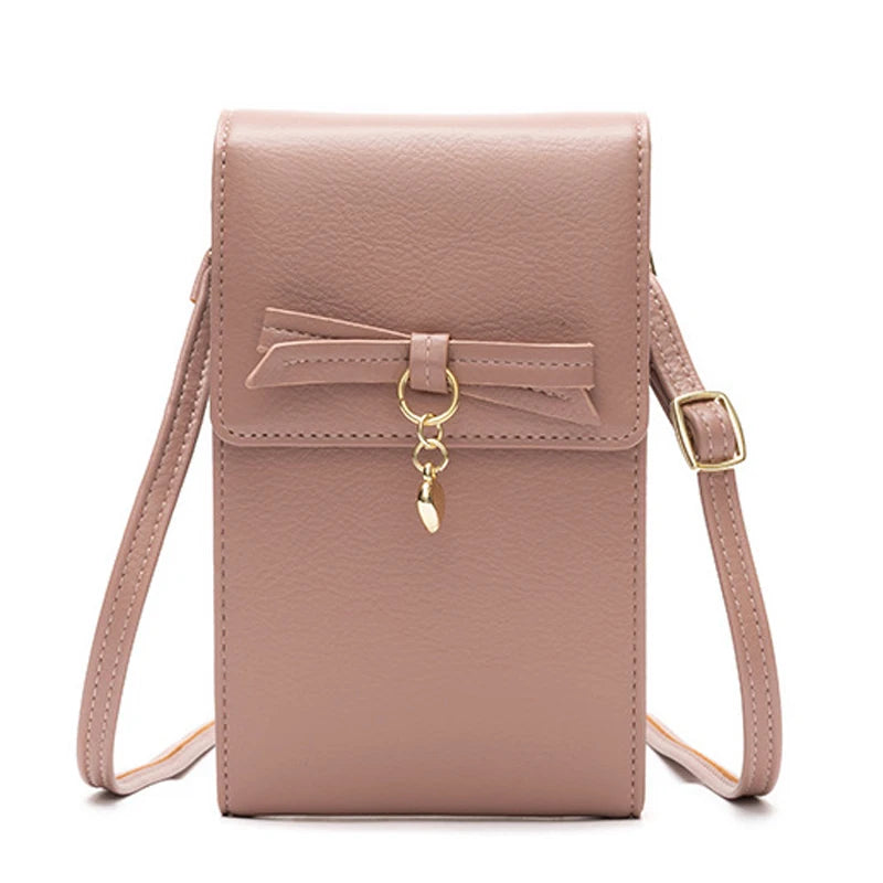 Crossbody Wallet Shoulder Bag for Women PU Small Square Bag Gift