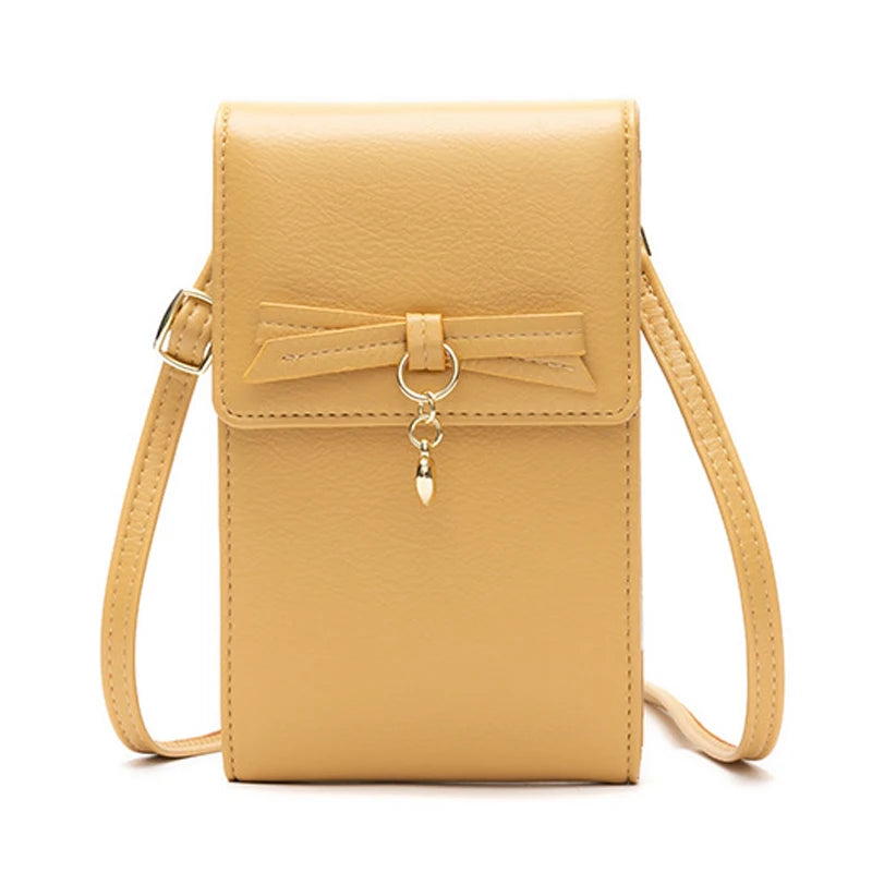 Crossbody Wallet Shoulder Bag for Women PU Small Square Bag Gift