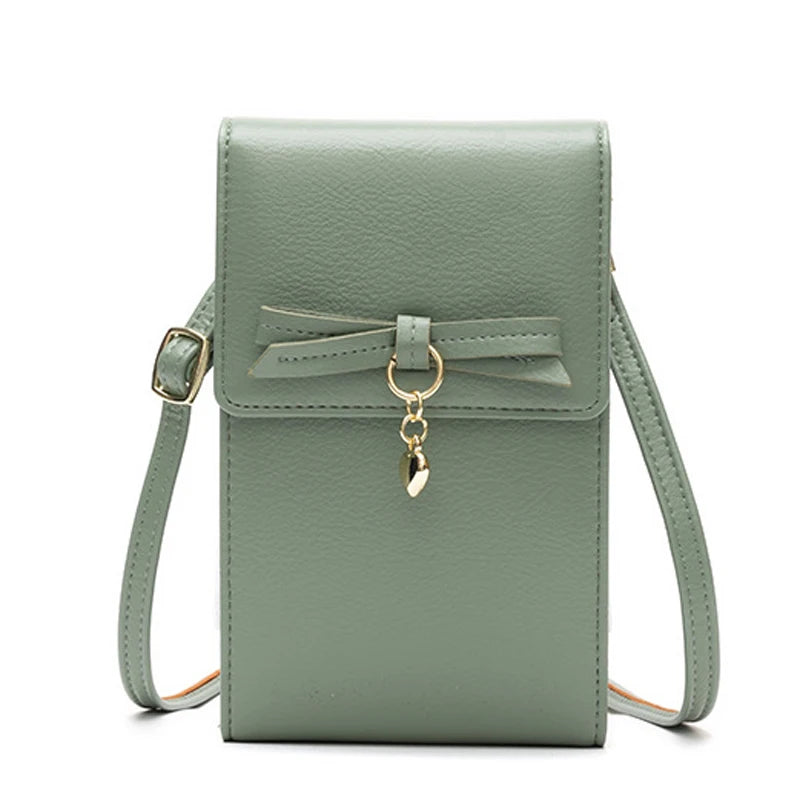 Crossbody Wallet Shoulder Bag for Women PU Small Square Bag Gift