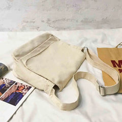 Leaf Pattern Messenger Bag Harajuku Style College Shoulder Bag