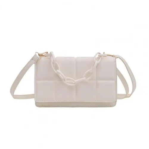 Women's Square Messenger Bag with Suction Buckle for Holiday