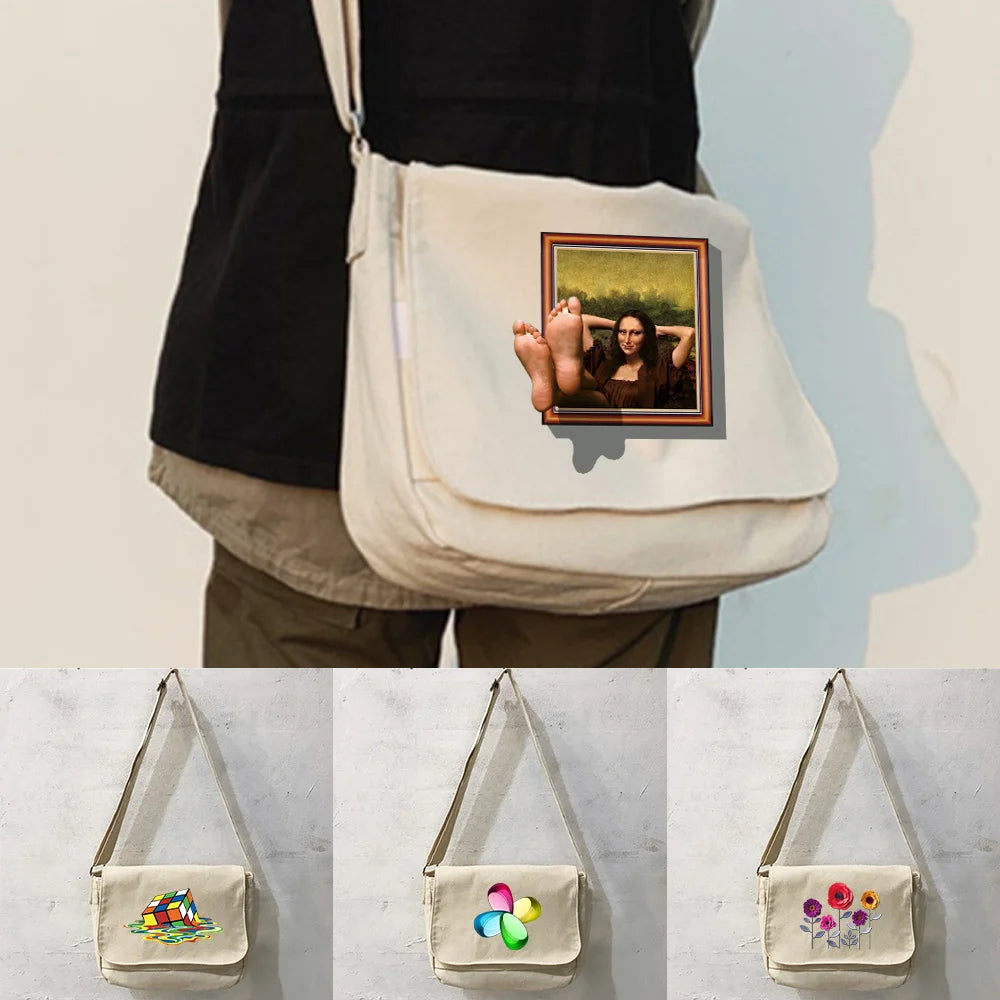Japanese Multi-function Messenger Bag Student Harajuku College Style