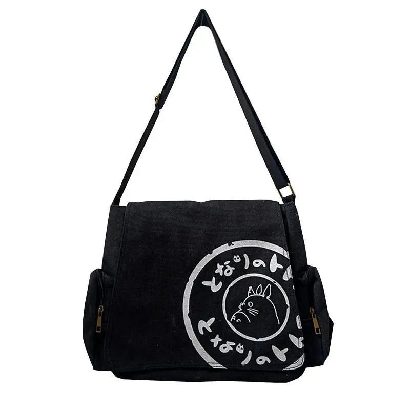 Women's Canvas Messenger Bag Large Tote Crossbody Shoulder Handbag