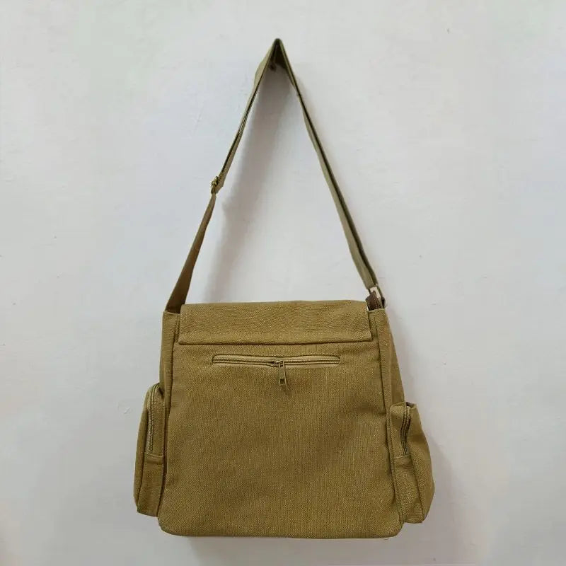 Women's Canvas Messenger Bag Large Tote Crossbody Shoulder Handbag