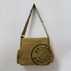 Women's Canvas Messenger Bag Large Tote Crossbody Shoulder Handbag