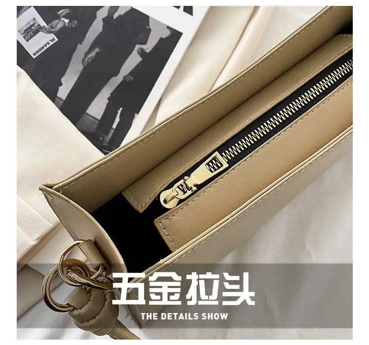 Retro Women Shoulder Bags Flap PU Leather Casual Solid Crossbody Bags