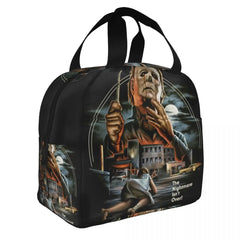 Michael Myers Halloween Horror Movie Lunch Box Leakproof Cooler Insulated Bag