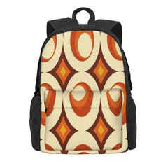 Mid-Century Modern 3 Crescent 2 Backpacks for Men and Women