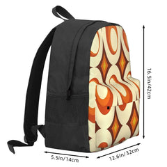Mid-Century Modern 3 Crescent 2 Backpacks for Men and Women