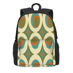 Mid-Century Modern Funk 2 Backpacks Men's and Women's