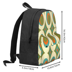 Mid-Century Modern Funk 2 Backpacks Men's and Women's