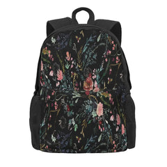 Midnight Floral 3 Backpacks Men's Backpacks Bags For Women Retro Kids
