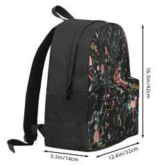 Midnight Floral 3 Backpacks Men's Backpacks Bags For Women Retro Kids