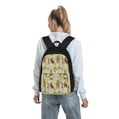 Midsommar Pattern 1 Backpacks Men's and Women's Rucksack