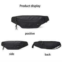 Mihaivin Nylon Waist Bag Fanny Pack Belt Bags Travel Waist Pack